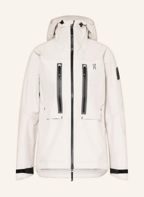 On Hardshell jacket STORM, Color: LIGHT GRAY (Image 1)