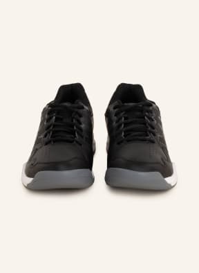 ASICS Tennis shoes GEL-DEDICATE 7 INDOOR, Color: BLACK/ TEAL (Image 1)