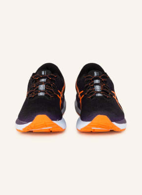 ASICS Running shoes GEL-CUMULUS 24, Color: BLACK/ DARK PURPLE/ ORANGE (Image 1)