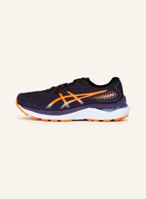 ASICS Running shoes GEL-CUMULUS 24, Color: BLACK/ DARK PURPLE/ ORANGE (Image 1)
