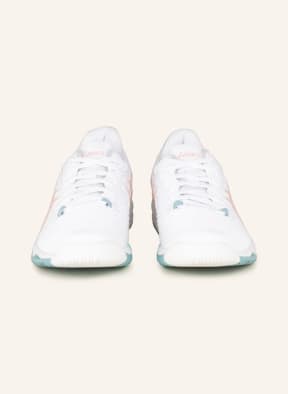ASICS Tennis shoes SOLUTION SPEED™ FF 2, Color: WHITE/ PINK/ LIGHT GREEN (Image 1)
