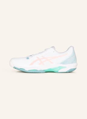 ASICS Tennis shoes SOLUTION SPEED™ FF 2, Color: WHITE/ PINK/ LIGHT GREEN (Image 1)