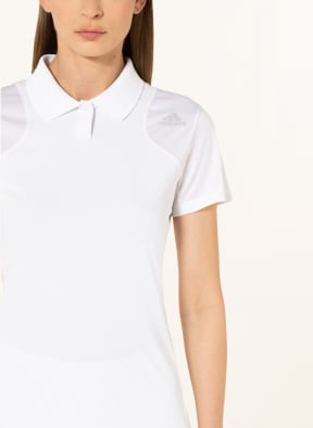 adidas Performance polo shirt CLUB TENNIS with mesh, Color: WHITE (Image 1)