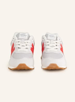 new balance Sneaker 574, Farbe: HELLGRAU/ ROT/ GRAU (Bild 1)