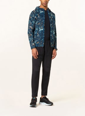 UNDER ARMOUR Running jacket UA STORM OUTRUN THE COLD, Color: BLUE/ LIGHT BLUE/ ORANGE (Image 1)