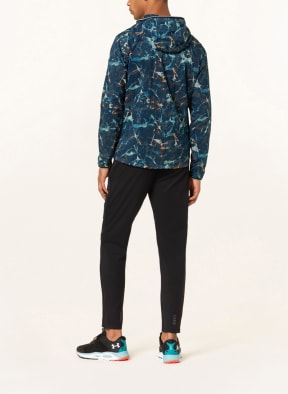 UNDER ARMOUR Running jacket UA STORM OUTRUN THE COLD, Color: BLUE/ LIGHT BLUE/ ORANGE (Image 1)