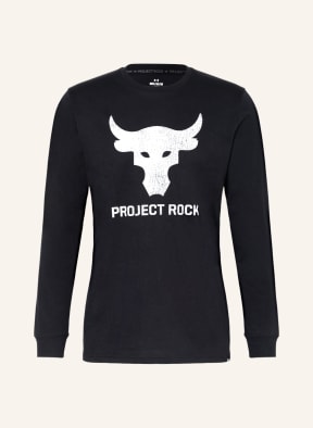 UNDER ARMOUR Long sleeve shirt PROJECT ROCK, Color: BLACK/ WHITE (Image 1)
