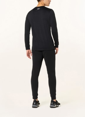 UNDER ARMOUR Long sleeve shirt PROJECT ROCK, Color: BLACK/ WHITE (Image 1)