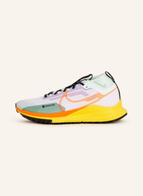 Nike Trailrunning-Schuhe REACT PEGASUS TRAIL 4 GTX, Farbe: HELLLILA/ NEONORANGE/ MINT (Bild 1)