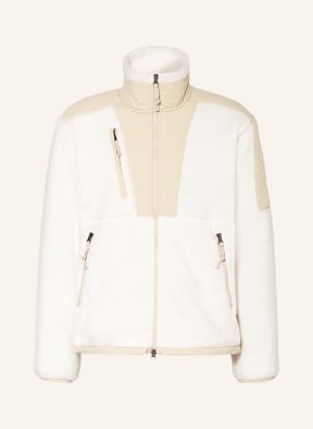 THE NORTH FACE Fleece jacket HIGH PILE DENALI in mixed materials, Color: WHITE/ LIGHT BROWN (Image 1)