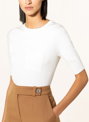 MaxMara LEISURE Knit shirt ORTISEI, Color: WHITE (Image 1)