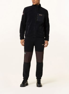 NAPAPIJRI Teddyfell-Jacke YUPIK, Farbe: SCHWARZ (Bild 1)