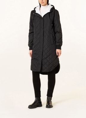 FREEQUENT Quilted coat FQTULLA, Color: BLACK (Image 1)
