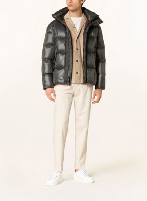 Blauer Down jacket , Color: DARK GREEN (Image 1)