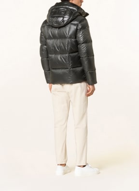 Blauer Down jacket , Color: DARK GREEN (Image 1)