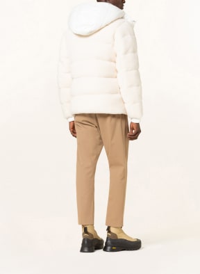 SAVE THE DUCK Quilted jacket CRIS with faux fur, Color: ECRU (Image 1)