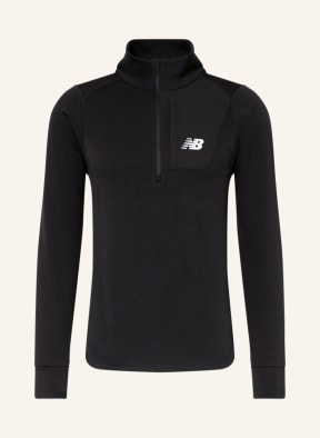 new balance Running shirt HEAT GRID, Color: BLACK (Image 1)
