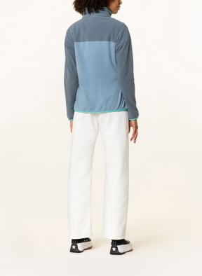 patagonia Midlayer MICRO D™ SNAP-T®, Farbe: GRAU/ HELLBLAU (Bild 1)
