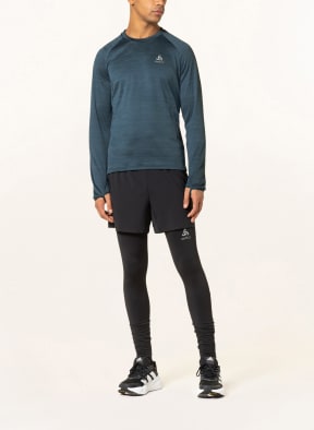 odlo Running shirt RUN EASY WARM, Color: BLUE (Image 1)