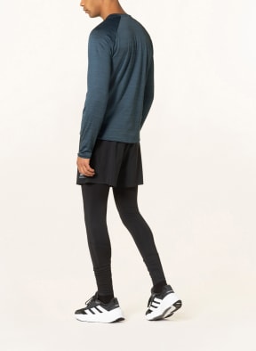odlo Running shirt RUN EASY WARM, Color: BLUE (Image 1)