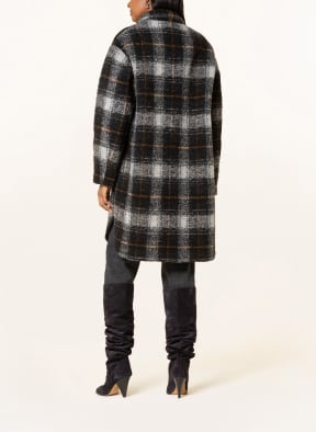 ISABEL MARANT ÉTOILE Strickmantel GABRIEL, Farbe: SCHWARZ/ GRAU (Bild 1)