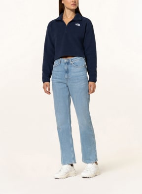 THE NORTH FACE Cropped-Fleece-Troyer, Farbe: DUNKELBLAU (Bild 1)