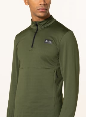 GORE RUNNING WEAR Running shirt EVERYDAY, Color: OLIVE (Image 1)