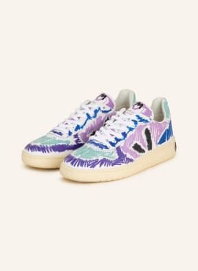 VEJA Sneaker V-10, Farbe: LILA/ HELLLILA/ HELLGRÜN (Bild 1)