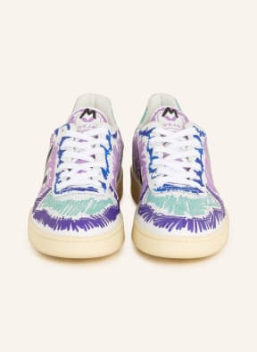 VEJA Sneaker V-10, Farbe: LILA/ HELLLILA/ HELLGRÜN (Bild 1)