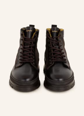 GANT Lace-up boots ST GRIP, Color: DARK BROWN (Image 1)