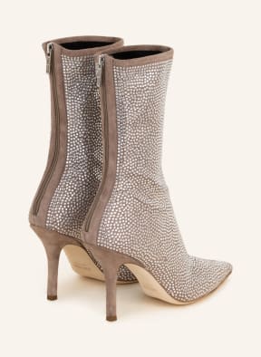 PARIS TEXAS Stiefeletten HOLLY MAMA mit Schmucksteinen, Farbe: BEIGE (Bild 1)