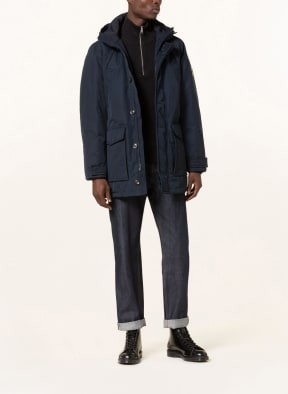 TOMMY HILFIGER Daunenparka mit abnehmbarer Kapuze , Farbe: DUNKELBLAU (Bild 1)