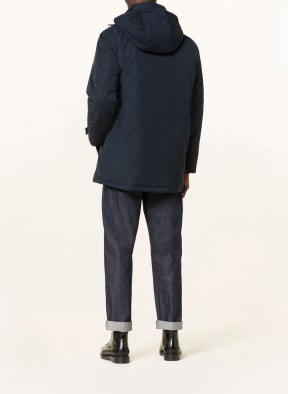 TOMMY HILFIGER Daunenparka mit abnehmbarer Kapuze , Farbe: DUNKELBLAU (Bild 1)