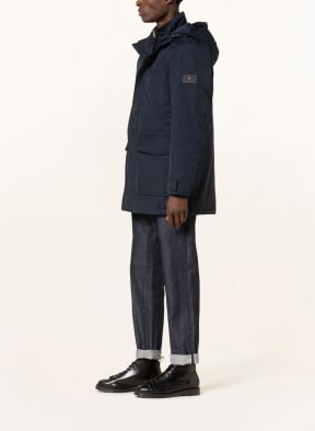 TOMMY HILFIGER Daunenparka mit abnehmbarer Kapuze , Farbe: DUNKELBLAU (Bild 1)