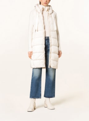 MORE & MORE Quilted vest, Color: ECRU (Image 1)