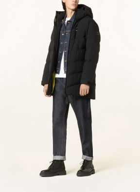bugatti Quilted coat, Color: BLACK (Image 1)
