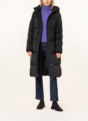 s.Oliver BLACK LABEL Down jacket with removable hood , Color: BLACK (Image 1)