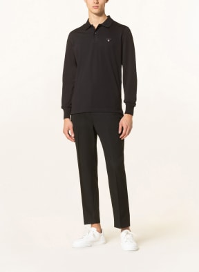 GANT Piqué polo shirt regular fit , Color: BLACK (Image 1)