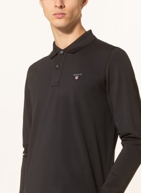 GANT Piqué polo shirt regular fit , Color: BLACK (Image 1)