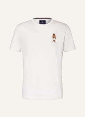 HACKETT LONDON T-Shirt, Farbe: CREME/ BRAUN (Bild 1)