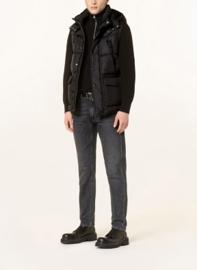 COLMAR Down Vest CONCRETE , Color: BLACK (Image 1)