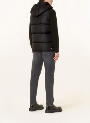 COLMAR Down Vest CONCRETE , Color: BLACK (Image 1)
