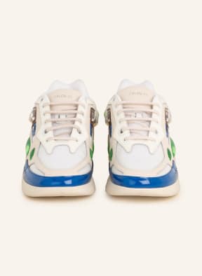 RAF SIMONS Sneakers CYLON-21, Color: WHITE/ BLUE/ GREEN (Image 1)