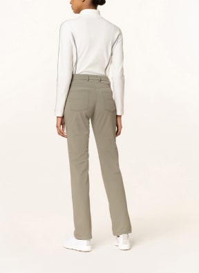 GOLFINO Piqué midlayer , Color: WHITE/ GRAY/ DARK BLUE (Image 1)