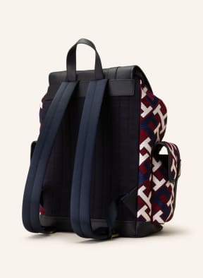 TOMMY HILFIGER Backpack, Color: DARK RED/ DARK BLUE/ WHITE (Image 1)