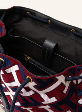 TOMMY HILFIGER Backpack, Color: DARK RED/ DARK BLUE/ WHITE (Image 1)