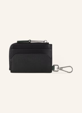 TOMMY HILFIGER Card case with coin compartment, Color: BLACK (Image 1)
