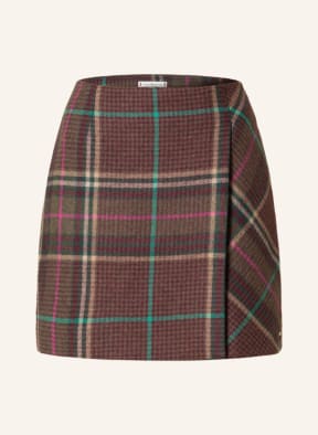 TOMMY HILFIGER Rock , Farbe: DUNKELROT/ ECRU/ GRÜN (Bild 1)