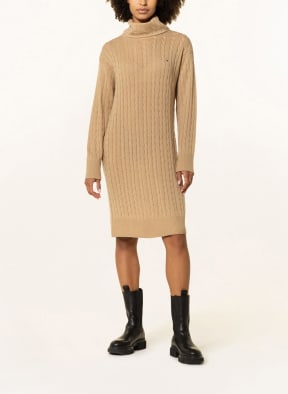 TOMMY HILFIGER Strickkleid , Farbe: CAMEL (Bild 1)