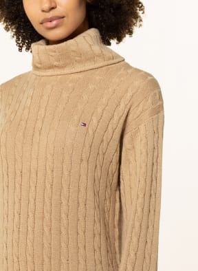TOMMY HILFIGER Strickkleid , Farbe: CAMEL (Bild 1)